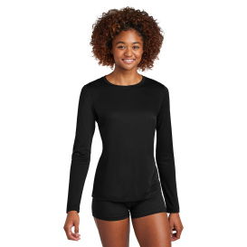 Sport-Tek LST420LS Ladies Posi-UV Pro Long Sleeve - Black