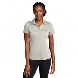 Sport-Tek LST530 Ladies PosiCharge Strive Polo - Silver