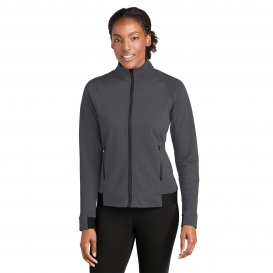 Sport-Tek LST570 Ladies Strive PosiCharge Full-Zip - Graphite