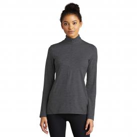 Sport-Tek LST711 Ladies Exchange 1.5 Long Sleeve 1/2-Zip Pullover - Graphite Heather