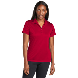 Sport-Tek LST725 Ladies PosiCharge Re-Compete Polo - Deep Red