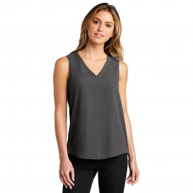 Port Authority LW703 Ladies Sleeveless Blouse - Sterling Grey