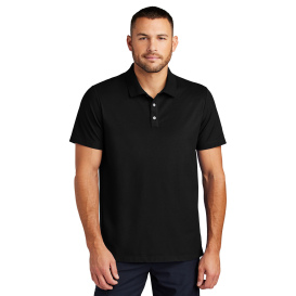 Mercer+Mettle MM1004 Stretch Pique Polo - Deep Black