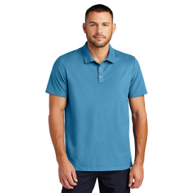 Mercer+Mettle MM1004 Stretch Pique Polo - Parisian Blue