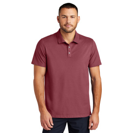 Mercer+Mettle MM1004 Stretch Pique Polo - Rosewood