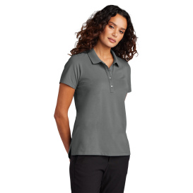 Mercer+Mettle MM1005 Women\'s Stretch Pique Polo - Storm Grey