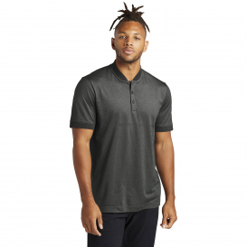 Mercer+Mettle MM1008 Stretch Pique Henley - Anchor Grey Heather