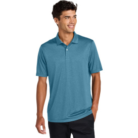 Mercer+Mettle MM1020 Recharge Jersey Polo - Harbor Blue Heather