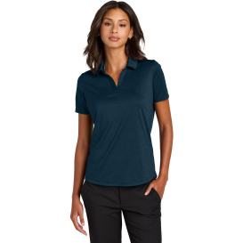 Mercer+Mettle MM1021 Ladies Recharge Jersey Polo - Insignia Blue Heather