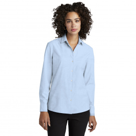 Mercer+Mettle MM2001 Women\'s Long Sleeve Stretch Woven Shirt - Air Blue End On End