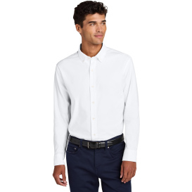 Mercer+Mettle MM2002 Long Sleeve Modern Oxford Shirt - White