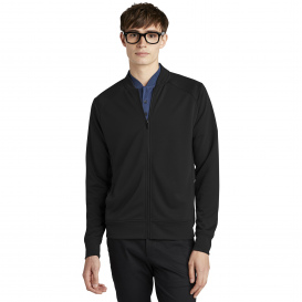 Mercer+Mettle MM3000 Double-Knit Bomber - Deep Black