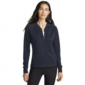 Mercer+Mettle MM3001 Women\'s Double-Knit Bomber - Night Navy