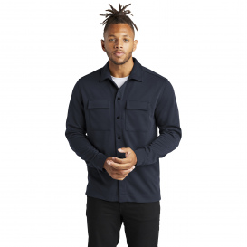 Mercer+Mettle MM3004 Double-Knit Snap Front Jacket - Night Navy