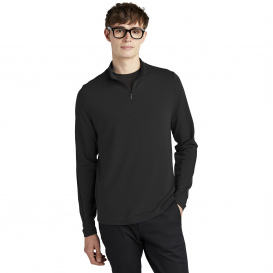 Mercer+Mettle MM3010 Stretch 1/4-Zip Pullover - Deep Black