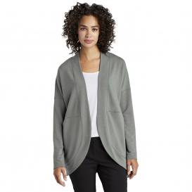 Mercer+Mettle MM3015 Women\'s Stretch Open-Front Cardigan - Gusty Grey