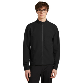 Mercer+Mettle MM7102 Stretch Soft Shell Jacket - Deep black