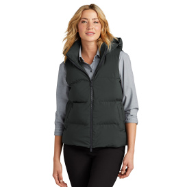 Mercer+Mettle MM7217 Women\'s Puffy Vest - Anchor Grey