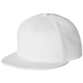 New Era NE409 Pivot Flat Bill Snapback Cap - White