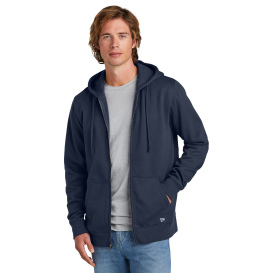 New Era NEA551 Comeback Fleece Full-Zip Hoodie - True Navy