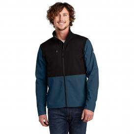 The North Face NF0A552Z Castle Rock Soft Shell Jacket - Blue Wing
