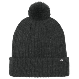The North Face NF0A7RGI Pom Beanie - TNF Black Heather