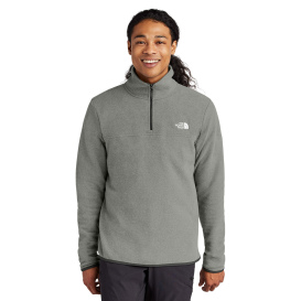 The North Face NF0A7V4L Glacier 1/4-Zip Fleece - TNF Medium Grey Heather