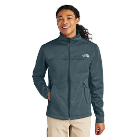 The North Face NF0A88D5 Chest Logo Ridgewall Soft Shell Jacket - Urban Navy Heather