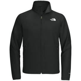 The North Face NF0A8BUD Barr Lake Soft Shell Jacket - TNF Black Heather