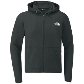 The North Face NF0A8BUS Double-Knit Full-Zip Hoodie - Asphalt Grey