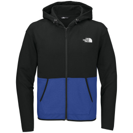 The North Face NF0A8BUS Double-Knit Full-Zip Hoodie - TNF Blue/TNF Black