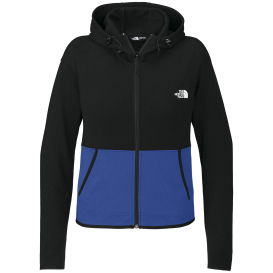 The North Face NF0A8BUT Ladies Double-Knit Full-Zip Hoodie - TNF Blue/TNF Black