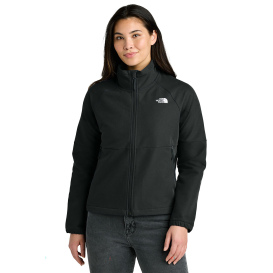 The North Face NF0A8C5C Ladies Barr Lake Soft Shell Jacket - TNF Black Heather