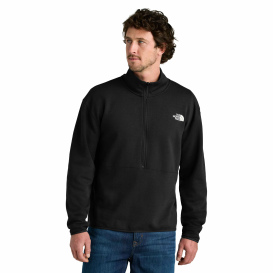 The North Face NF0A8C5G Double-Knit 1/2-Zip Fleece - TNF Black