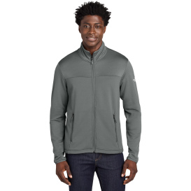 The North Face NF0A8ENK Aim Full-Zip Fleece Jacket - Smoked Pearl Gray