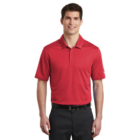 Nike NKAH6266 Dri-FIT Hex Textured Polo - Gym Red