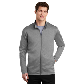 Nike NKAH6418 Therma-FIT Full-Zip Fleece - Dark Grey Heather