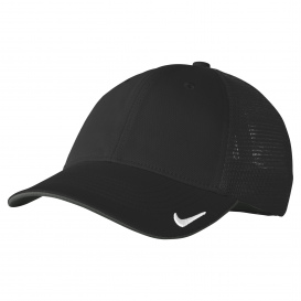 Nike NKAO9293 Dri-FIT Mesh Back Cap - Black/Black