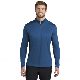 Nike NKBV6044 Dry 1/2-Zip Cover-Up - Gym Blue