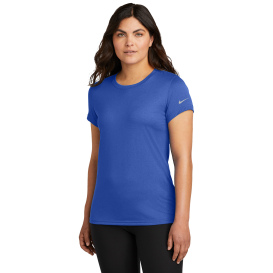 Nike NKDX8734 Ladies Swoosh Sleeve rLegend Tee - Game Royal