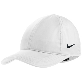 Nike NKFB5666 Dri-FIT FeatherLight Performance Cap - White