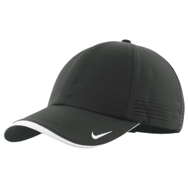 Nike NKFB6445 Dri-FIT Perforated Performance Cap - Anthracite/White