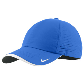 Nike NKFB6445 Dri-FIT Perforated Performance Cap - Game Royal/White