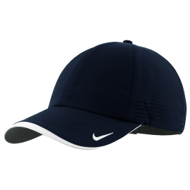 Nike NKFB6445 Dri-FIT Perforated Performance Cap - Navy/White