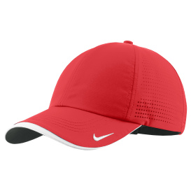 Nike NKFB6445 Dri-FIT Perforated Performance Cap - University Red/White