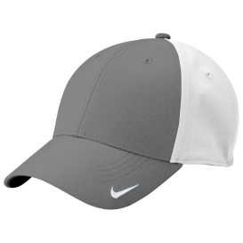 Nike NKFB6447 Dri-FIT Legacy Cap - Dark Grey/White