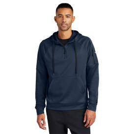 Nike NKFD9742 Therma-FIT Pocket 1/4-Zip Fleece Hoodie - Navy | Full Source