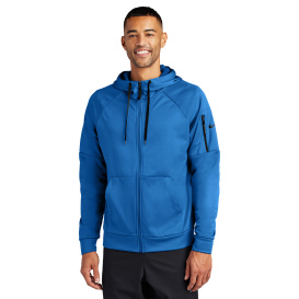 Nike NKFD9859 Therma-FIT Pocket Full-Zip Fleece Hoodie - Game Royal