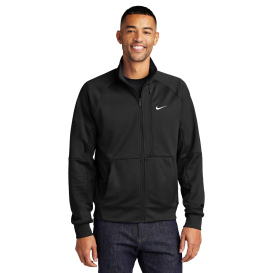 Nike NKFD9891 Full-Zip Chest Swoosh Jacket - Black