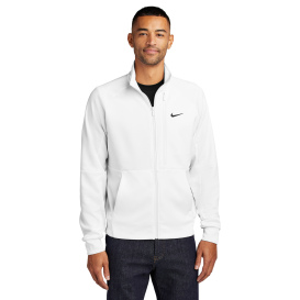 Nike NKFD9891 Full-Zip Chest Swoosh Jacket - White